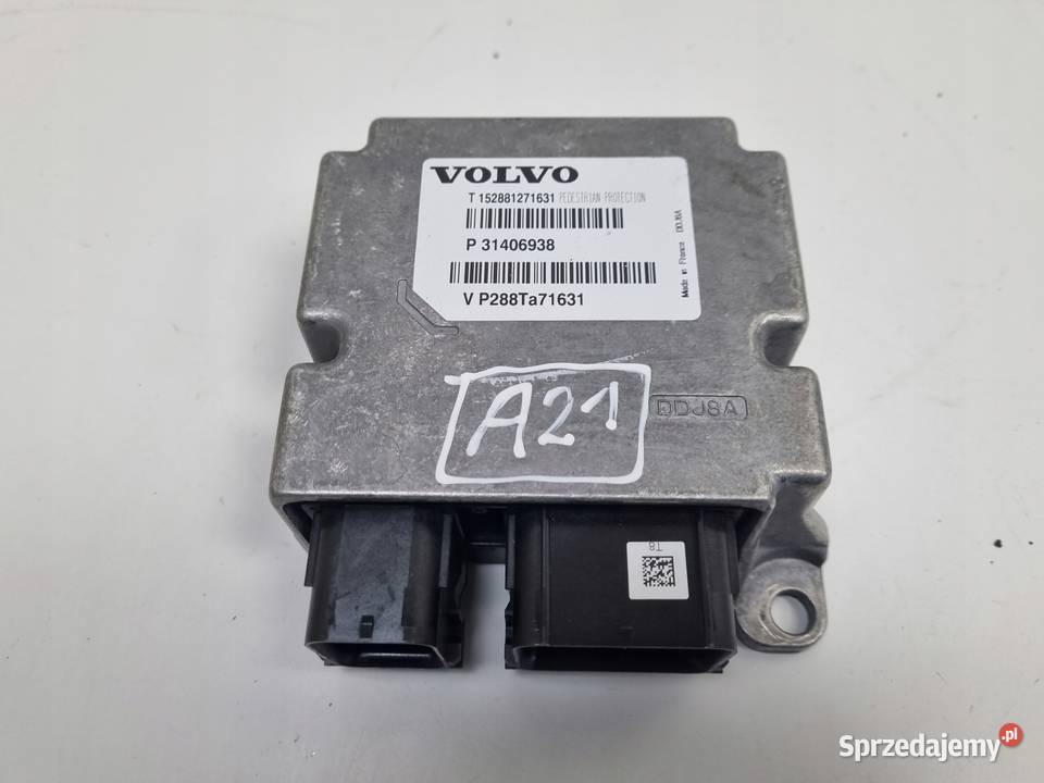 Volvo VOLVO V40 II MODUŁ PODUSZEK Sensor AirBag osobowe Poduszki powietrzne lubelskie Chełm