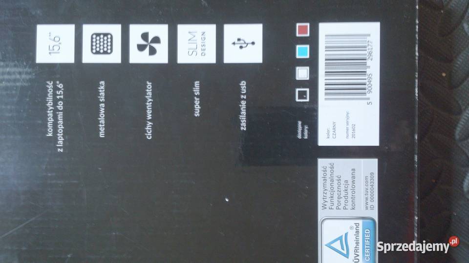Podstawka chłodzącą do laptopa Hykker Zielona Góra