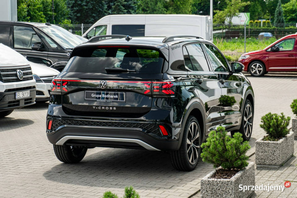 Volkswagen TCross RLine Plus 15 TSI 150 DSG elektryczne lusterka łódzkie Łódź sprzedam