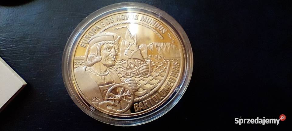 Stare monety 2 12 ECU 1993 Portugalia Numizmatyka Kolekcje Lesko