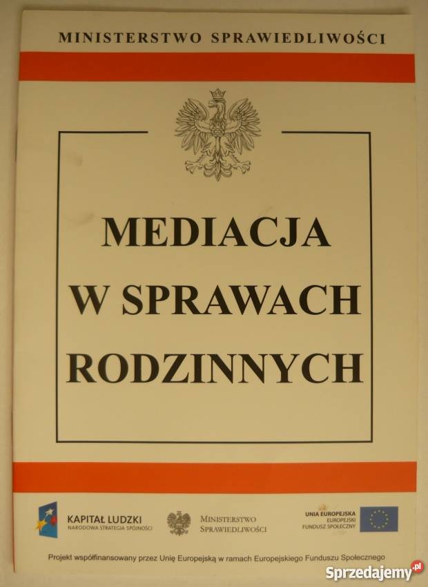MEDIACJA W SPRAWACH RODZINNYCH PORADNIK PRAWNY Łódź