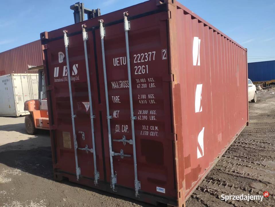 Kontener morski magazynowy 20DV 6 metrowy Magazynowanie Nysa sprzedam