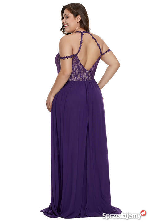 Suknia wieczorowa plus size wesele US 2628 4XL Jelenia Góra