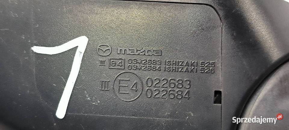 LUSTERKO MAZDA 6 II 7 PIN Lipno