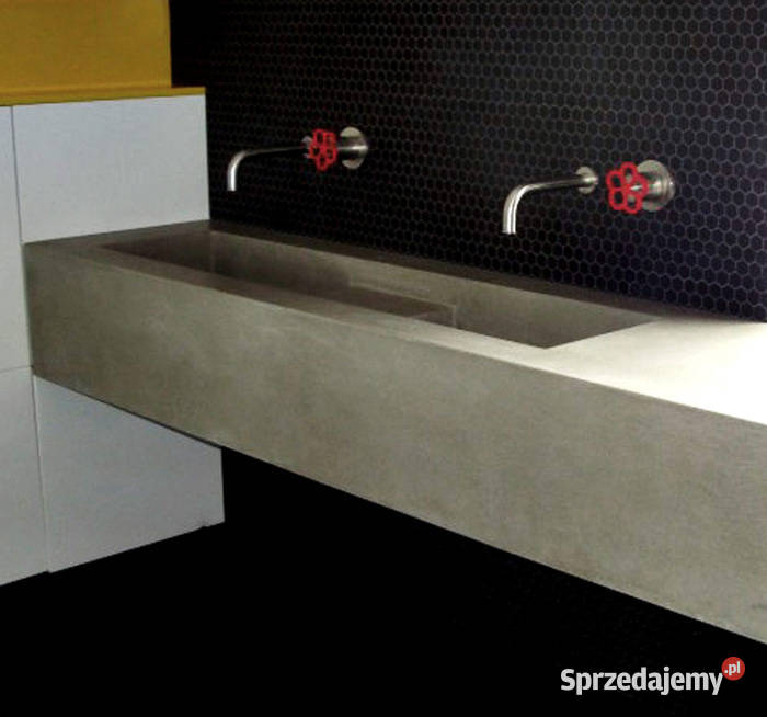 Umywalki na zamówienie na wymiar Beton Corian Kraków