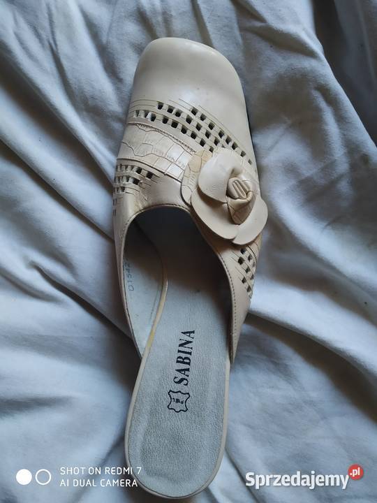 Buty damskie brązowy/beżowy Łańcut