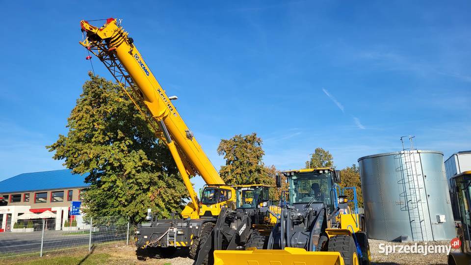 Dźwig XCMG XCR70 70 ton żuraw placowy Gorzów Wielkopolski