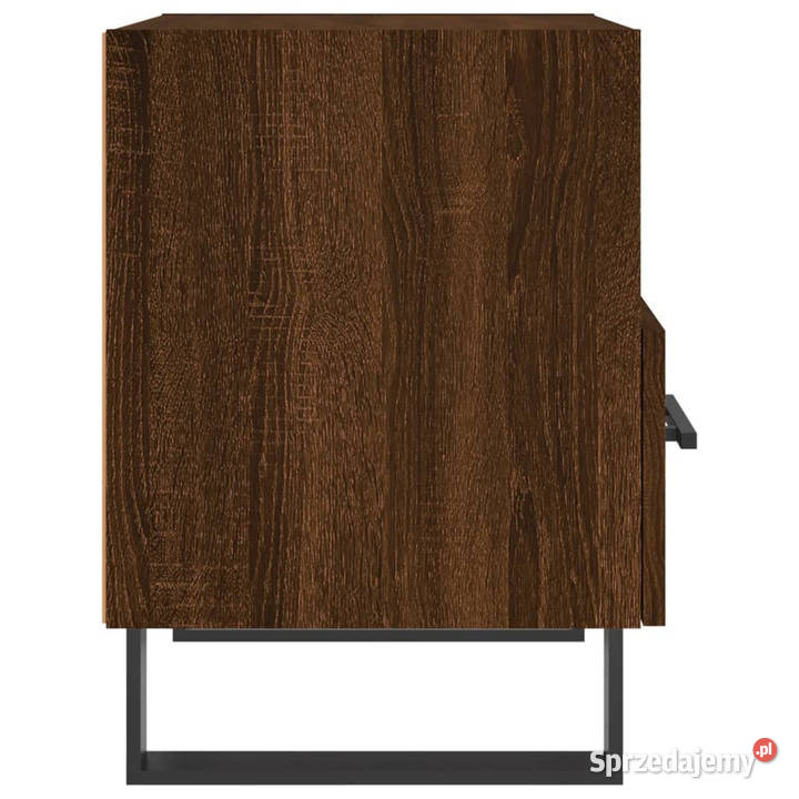 Szafki nocne 2 brązowy dąb 40x35x475 WM827499 Warszawa