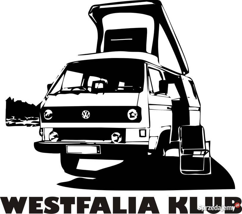 N629naklejka VW T3 kemping Westfalia Joker Myślenice