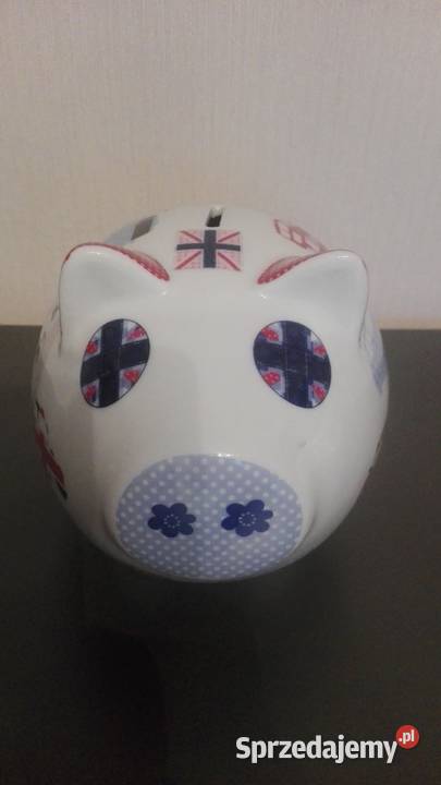 Skarbonka Świnka porcelana Multiple Choice NOWA Warpechy Stare