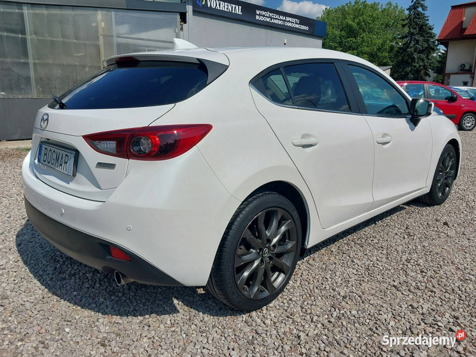 Mazda 3 SALON pierwszy wł BIAŁA PERŁA Ksenony Warszawa