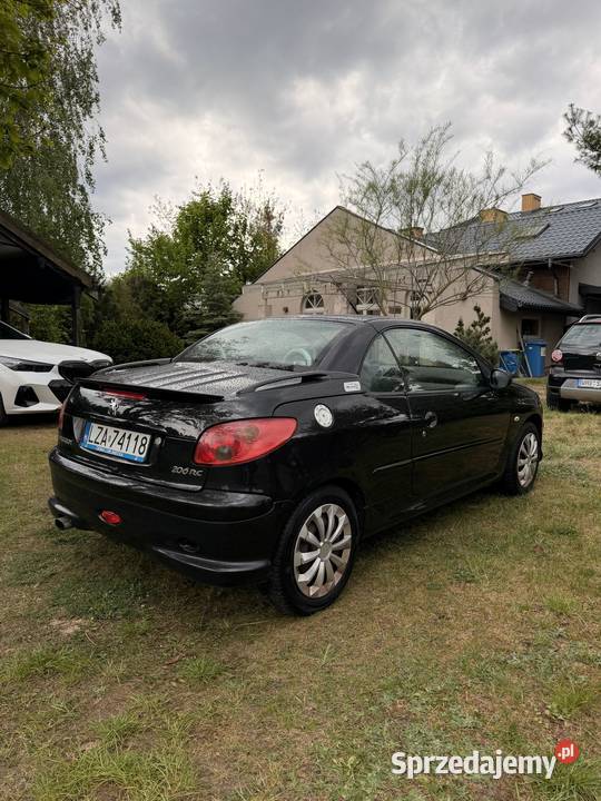 Peugeot 206 CC 16 HDi RCLine fajny stan gotowy 206 CC Warszawa sprzedam