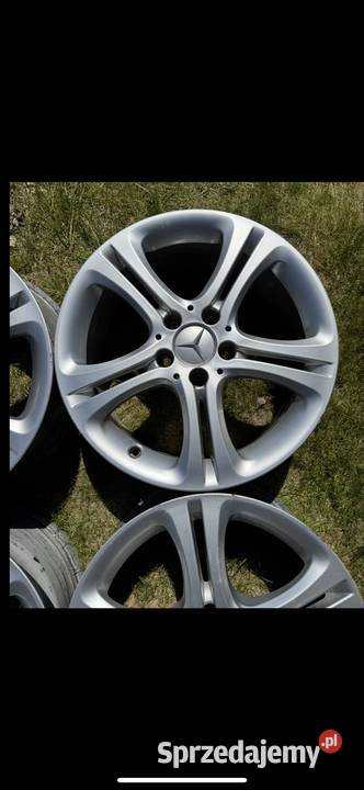 Alufelgi Mercedes 17 5x112 A B VITO W203 W204 Krępiec