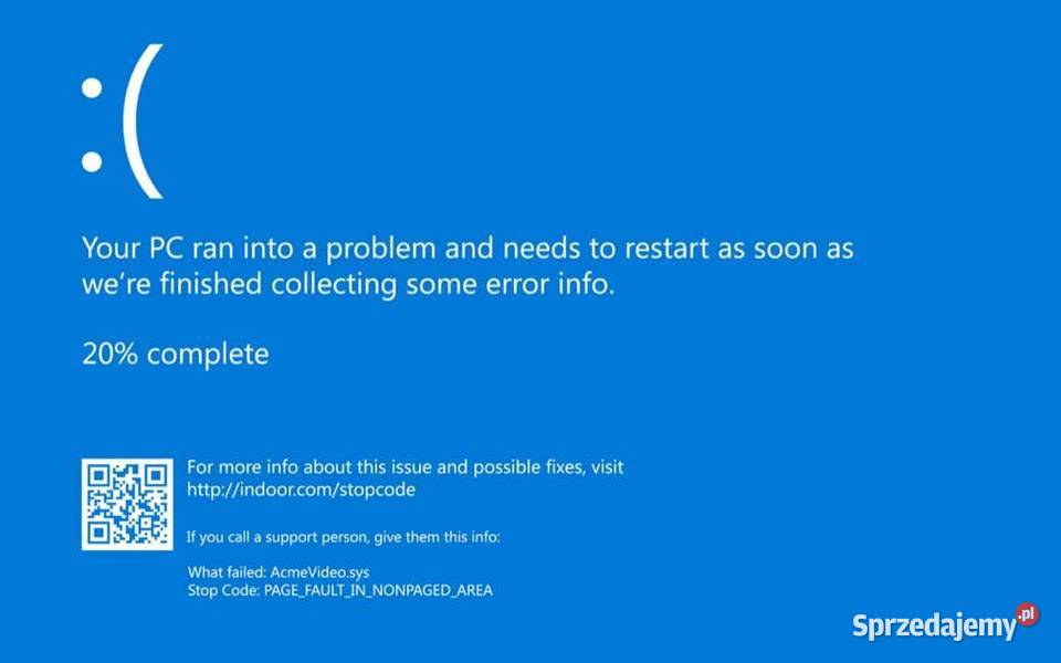 Naprawa systemu Windows Linux nie startuje