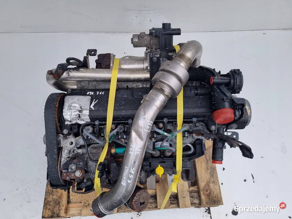 SILNIK KOMPLET Renault Clio III 15 DCI 86 0512r Rudka