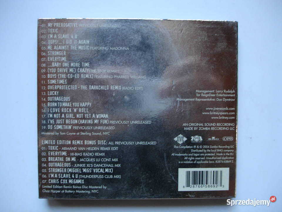 BRITNEY SPEARS Greatest Hits 2xCD Płyty i kasety
