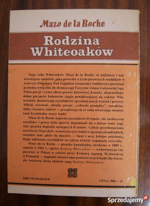 Mazo de la Roche Budowa Jalny Parczew