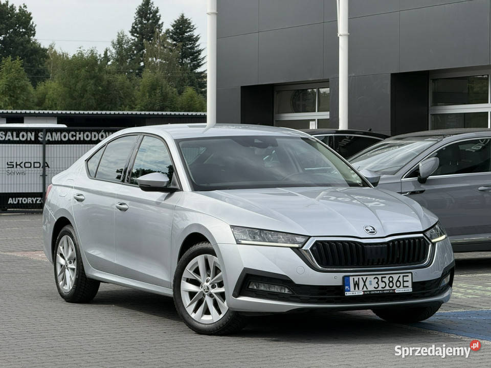koda Octavia 20 TDI 150 ambition dsg led srebrny Tychy