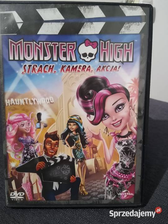 Bajka DVD Monster Hight Strach kamera akcja Szczecin