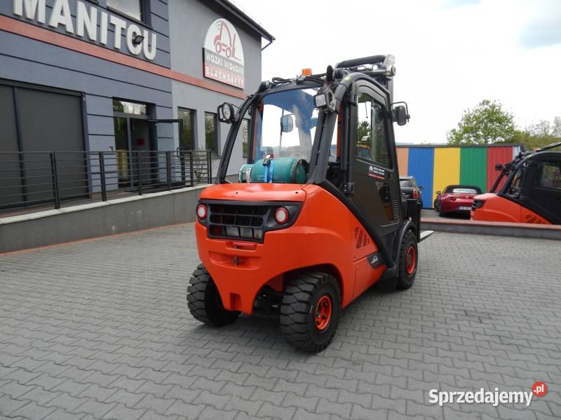 Gazowy wózek widłowy Linde H30T02 Triplex małopolskie Mogilany