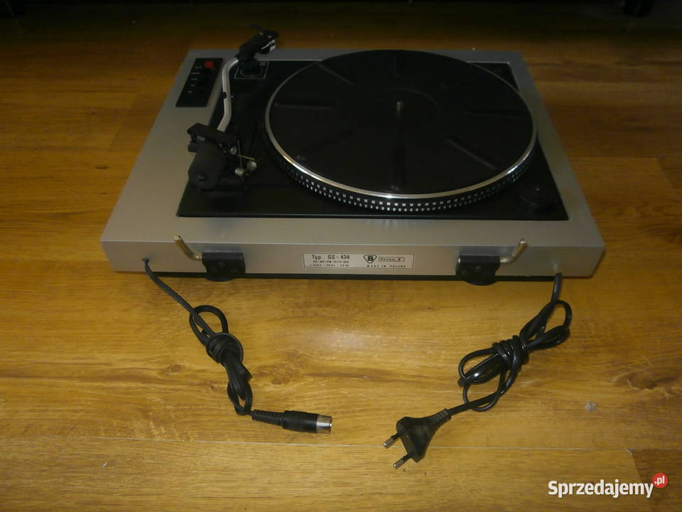 Gramofon GS 434 BERNARD Unitra Fonica sprawny Gramofony Łódź