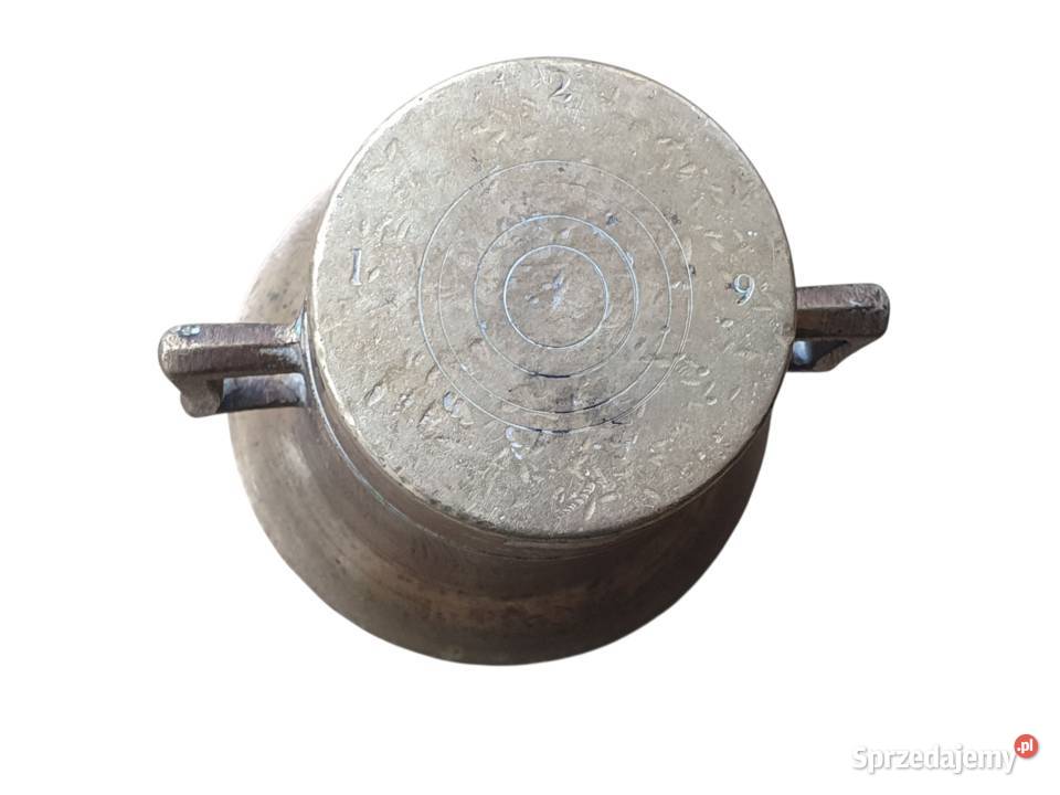 Stary mosiężny moździerz kuchenny sygnowany lata Pozostałe śląskie Cieszyn sprzedam