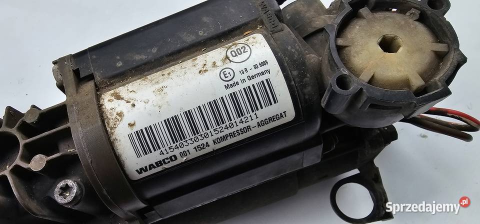 Kompresor zawieszenia mercedes w220 Pozostałe wielkopolskie Zbąszyń