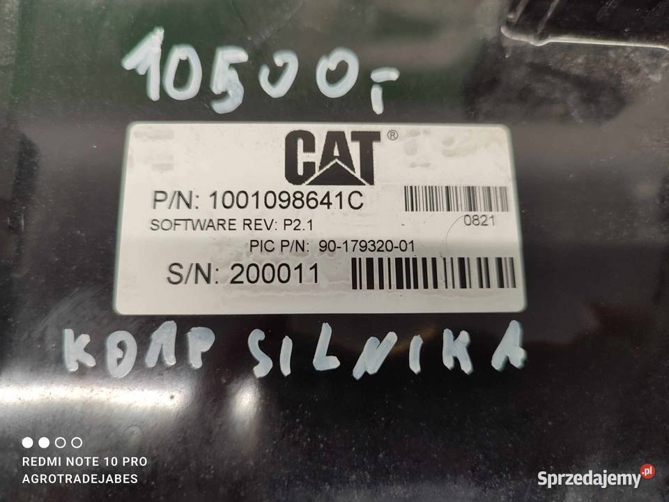 Komputer silnika CAT TH 337 2014r 1001098641C Wilkowo