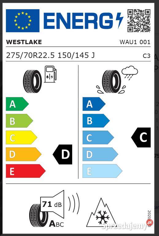 WESTLAKE WAU1 27570 R225 Opony Napędowe miejskie Zarębki