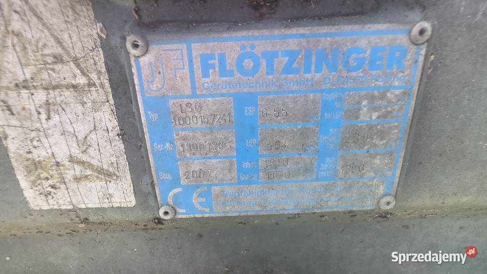 Łyżko krokodyl FLOTZINGER LSG do ładowarki podkarpackie Zaklików