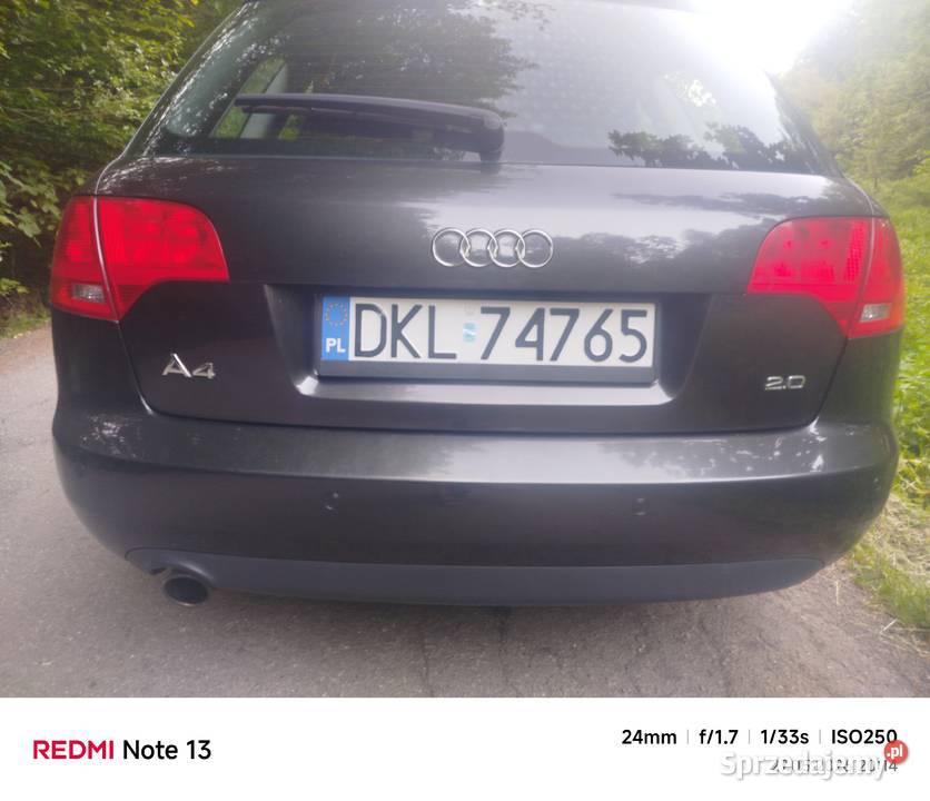 Audi A 4 B7 LPG dolnośląskie Kudowa-Zdrój