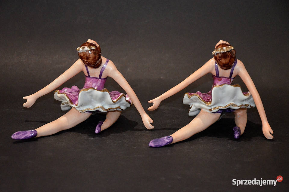 Porcelana Roceram figurka Mała baletnica wielkopolskie Środa Wielkopolska