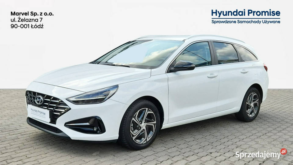 Hyundai i30 10 TGDI 6MT 120 WersjaSmart Pakiet wielofunkcyjna kierownica Łódź