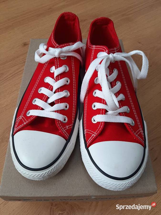 NOWE trampki czerwone SPRANDI r 37 Rawicz sprzedam