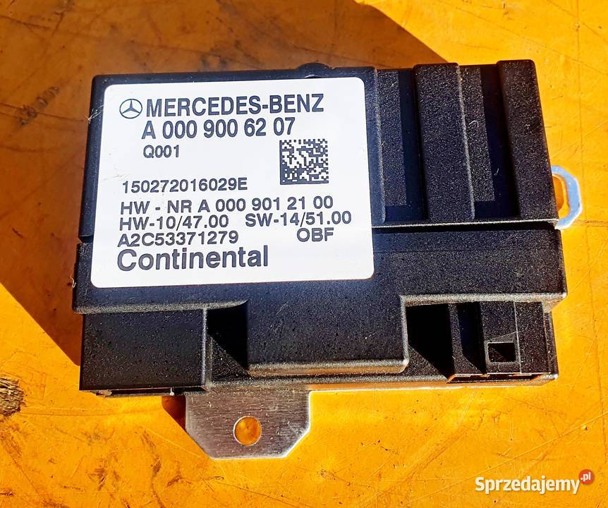 MERCEDES W117 W177 MODUŁ POMPY PALIWA Układ elektryczny