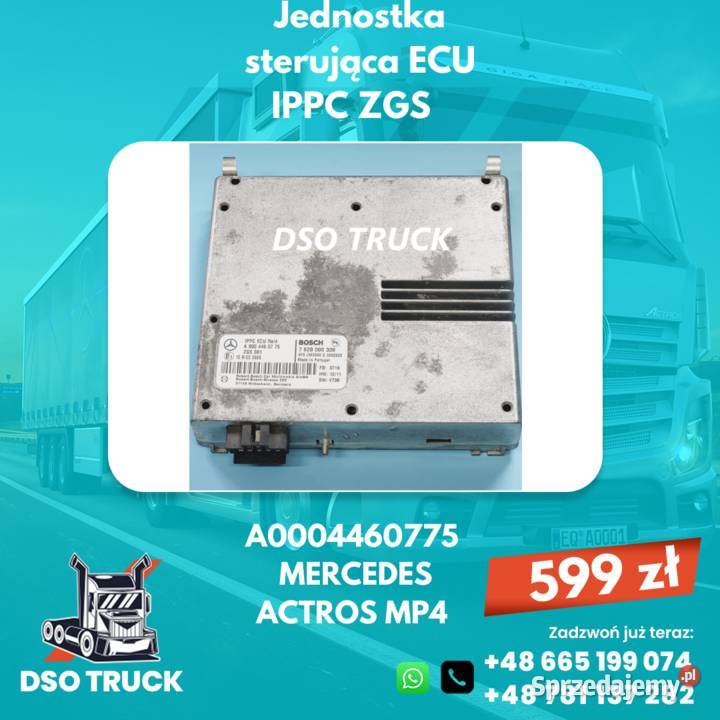 Jednostka sterująca ECU IPPC ZGS MERCEDES ACTROS Pozostałe Zawichost