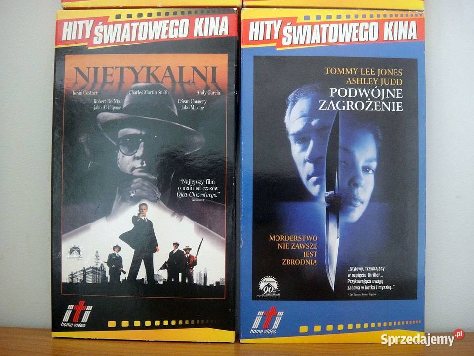 Hity światowego kina na kasetach video VHS Filmy Kielce