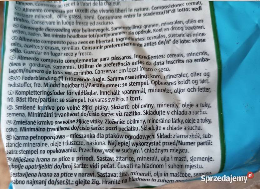 Vitakraft KULA TŁUSZCZOWA karma dzikich ptaków Wołczyn