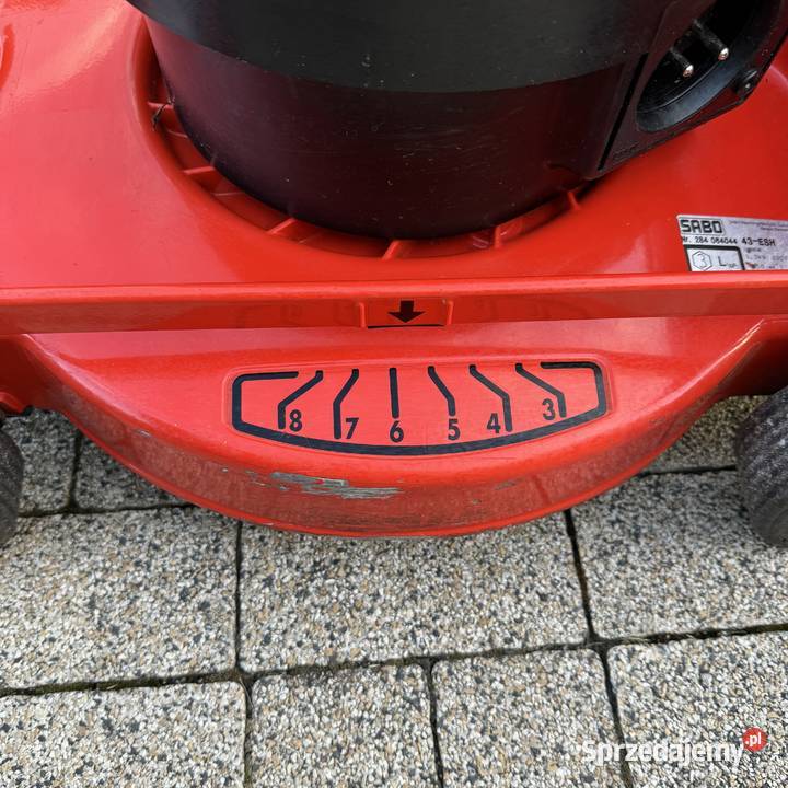 kosiarka elektryczna SABO 43ESH TurboStar z Ogród Lubin