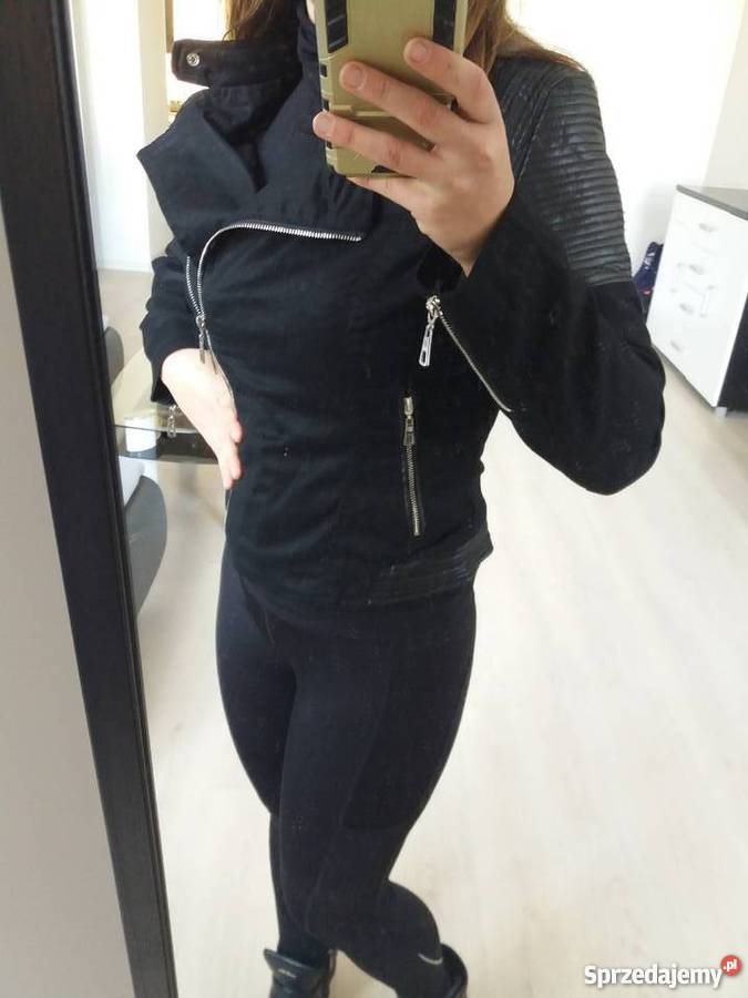 Ramoneska khaki kurtka na wiosnę 36 S