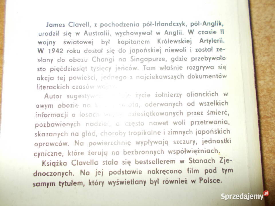 James Clavell Król szczurów