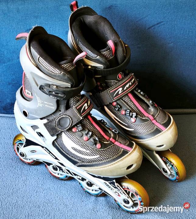Rolki rozmiar 390 400 Wkładki 255 Łożyska ABEC 7 Skating łódzkie