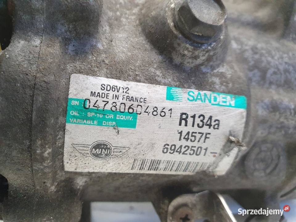 SPRĘŻARKA KLIMATYZACJI Mini Cooper R56 16 16V lubelskie Chełm