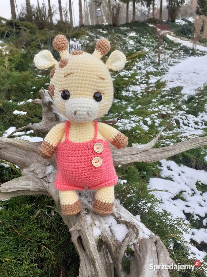 żyrafa na szydełku Maskotki Nakło nad Notecią