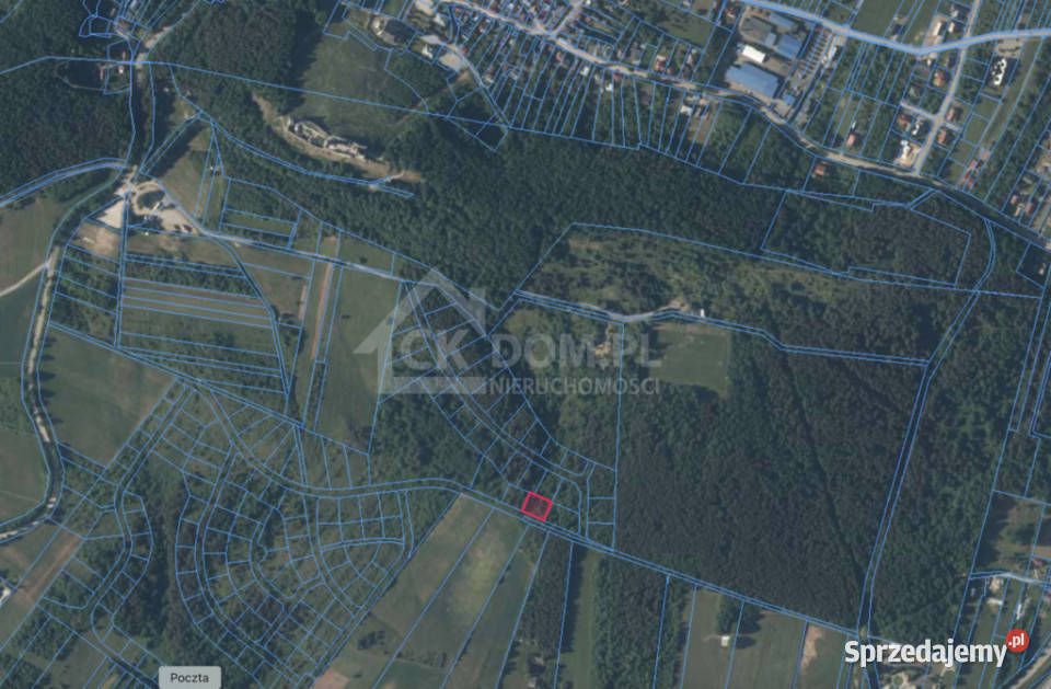 Działki lesie 15 min do Kielc Starochęciny