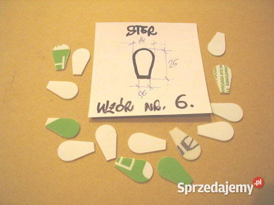 STERY do woblerów 70 pakiet naprawczy 7 modeli Kłodzko