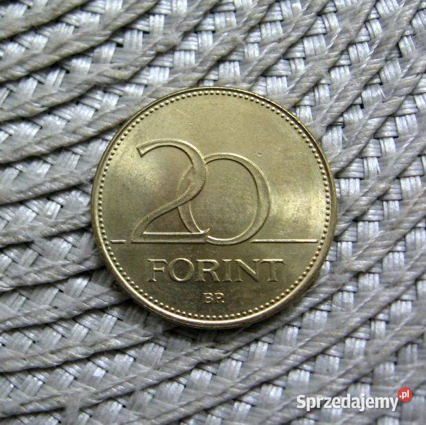 Węgry 20 Forint 2013r Ładna Kalisz