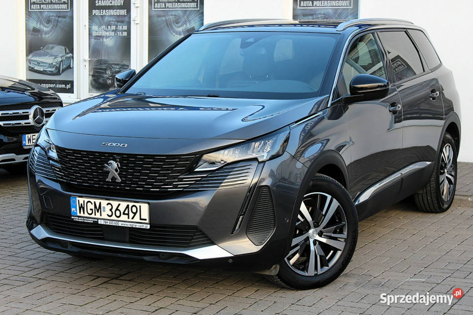 Peugeot 5008 SalonPL FV23 Pakiety 7os Kamery LED Motoryzacja Sokołów