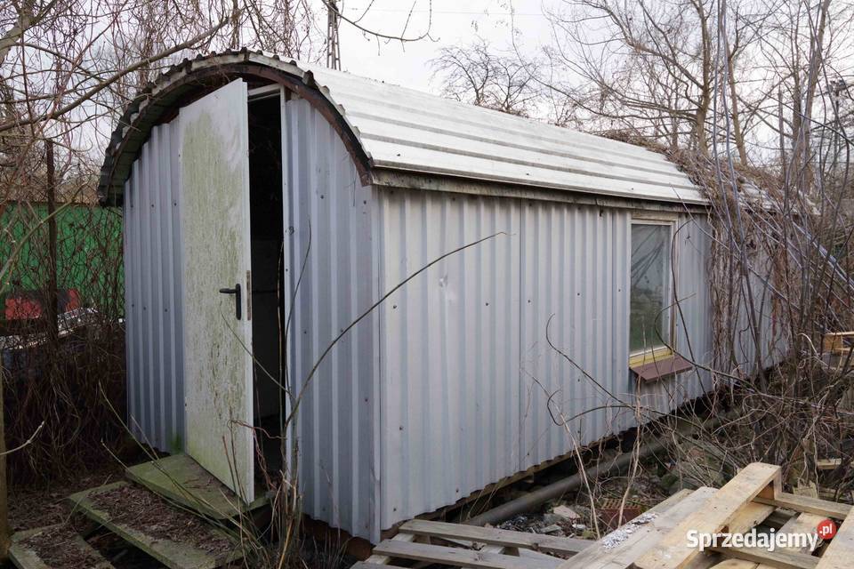 Barak kontener wóż Drzymały szybka sprzedaż