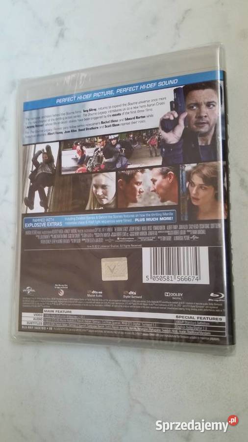 Film THE BOURNE LEGACY 2012 Universal Bluray Puławy